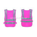 2015 New Products High Visibility Reflective child & kids pink traffic safety vest